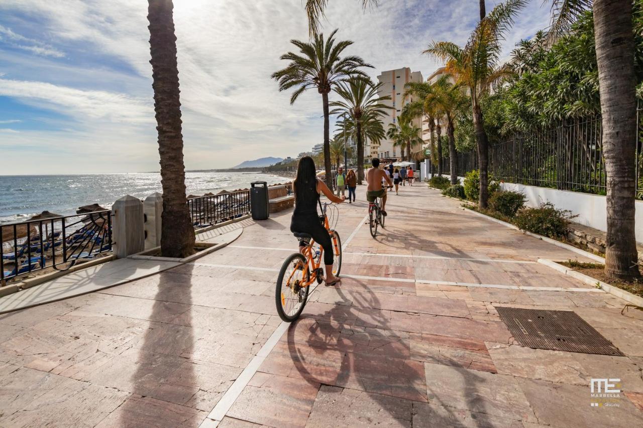 Nuevo y lujoso apartamento en Marbella Centro a pie de playa 625 Exterior foto