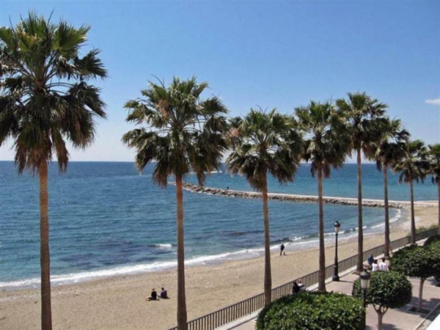 Nuevo y lujoso apartamento en Marbella Centro a pie de playa 625 Exterior foto